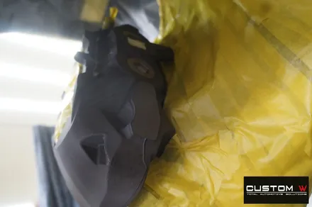 벤츠 W213 E300 AMG LINE 블랙 유광 휠도색, 캘리퍼 도색. / 용인 처인구