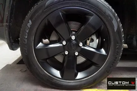 JEEP 그랜드 체로키 맷블랙 무광검정 휠도색 / 용인 처인구