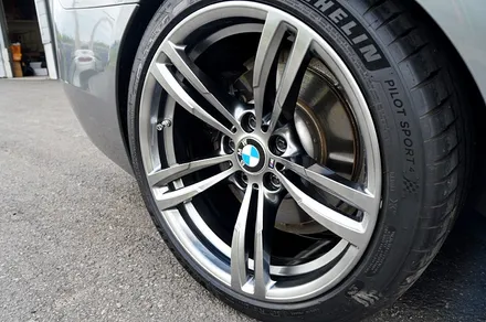 기존 고객님의 재방문. BMW F10 530D 437M 고스트크롬 휠도색 / 용인 처인구