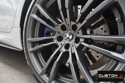 BMW F90 신형 M5 매트 그레이(사틴 그레이) 휠 도색 / 용인 처인구