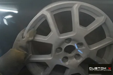 지프(JEEP) 레니게이드 블랙유광 휠도색 / 용인 처인구