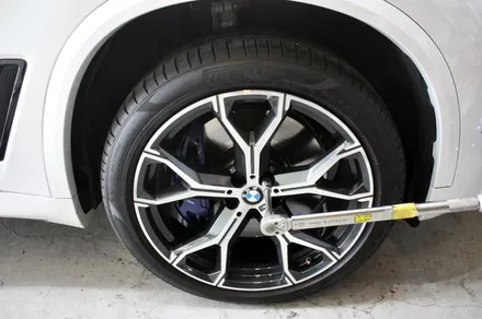 BMW X5 휠 상처 수리 후 다이아몬드 컷팅 휠복원 / 용인 처인구