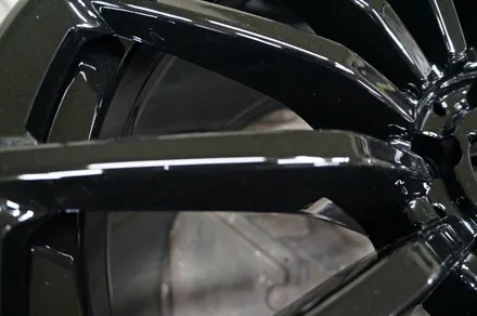 벤츠 GT43 AMG 휠수리 후 블랙유광 휠도색 / 용인 처인구