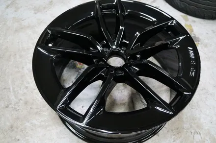 벤츠 CLS53 AMG 블랙유광 휠도색 + 레드 캘리퍼도색 / 용인 처인구