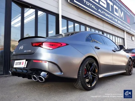 벤츠 CLA 45s AMG 휠 수리 후 블랙유광 휠도색 / 용인 처인구