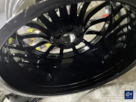 벤츠 GT43 AMG 박리 후 블랙실버 유광 투톤 휠도색 / 용인 처인구