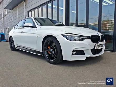 BMW F30 330i 휠수리 후 블랙유광 휠도색 / 용인 처인구