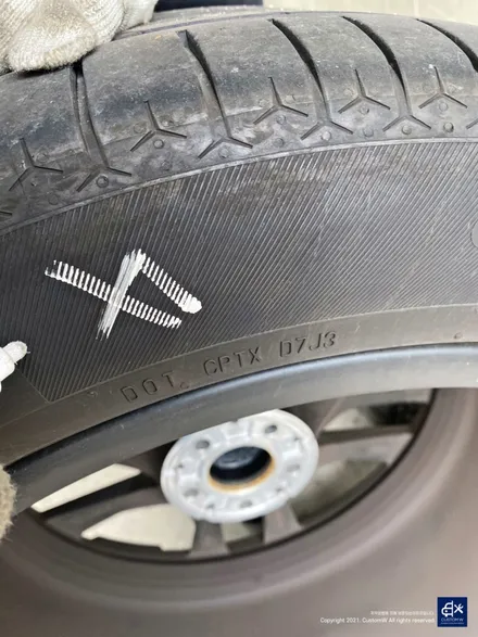 벤츠 GLE53 AMG 쿠페 블랙유광 휠도색 + 레드 캘리퍼 도색 / 용인 처인구
