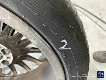 벤츠 GT43 AMG 휠수리 후 블랙실버 투톤 유광 휠도색 / 용인 처인구