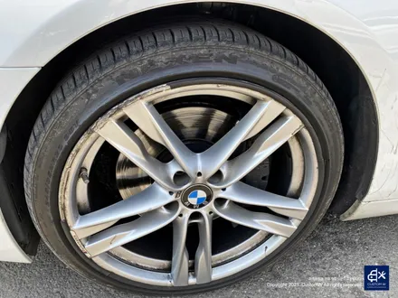 BMW 640d 휠수리 후 블랙유광 휠도색 + 레드 캘리퍼 도색 / 용인 처인구