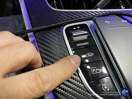 벤츠 CLS450 휠수리 후 블랙 실버 투톤 유광 휠도색 / 용인 처인구