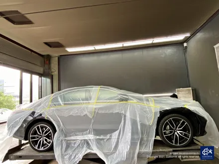 벤츠 CLS53 AMG 투톤 유광 휠도색 + 레드 캘리퍼 도색 / 용인 처인구