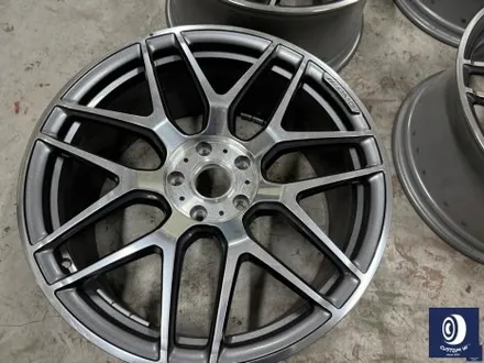 신차 출고 후 곧바로 입고_!  유니크한 멋진 바디 컬러_!! 벤츠 G 바겐 G63 AMG 22인치 투톤 무광 휠도색 작업으로 완성체로 만들었어요 : - ) / 용인 처인구