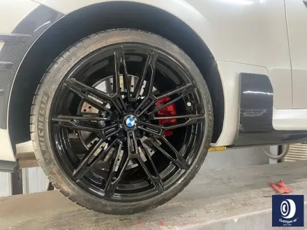 재방문 고객분의 차량_! BMW G87 M2 930M 휠 상처 수리 후, 블랙 유광 휠 복원 도색 / 용인 처인구