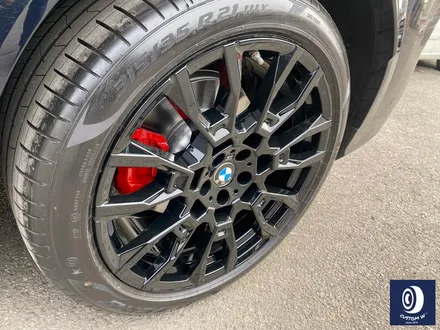 BMW X6 40i 신차 출고 작업 / 915M 블랙 휠도색 + 레드 캘리퍼 도색 / 용인 처인구