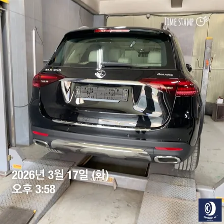 26년식 벤츠 GLE450 20인치 블랙 유광 휠도색 + 레드 캘리퍼 도색 / 따끈따끈한 신차 출고 작업~! 번호판 미장착 / 미등록 차량_! / 용인 처인구