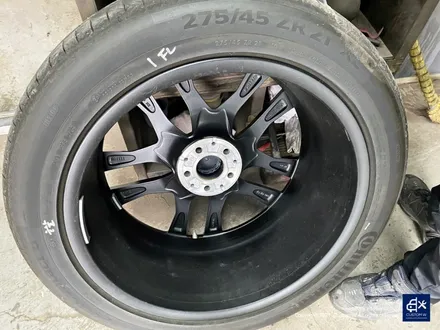 벤츠 GLE53 AMG 블랙 유광 휠도색 + 레드 캘리퍼 도색 / 용인 처인구