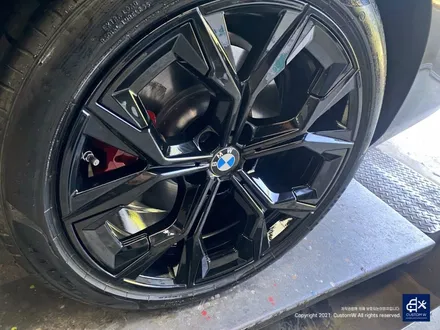 BMW G24 420i 860M 블랙유광 휠도색 + 레드 캘리퍼 도색 / 용인 처인구