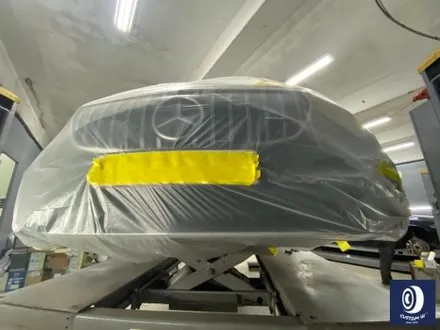 벤츠 W213 E43 AMG 휠 상처 수리 후 사틴 블랙 (무광 검정 / 매트 블랙) 휠 복원 도색 + 카본 세라믹 골드 캘리퍼 도색 / 용인 처인구