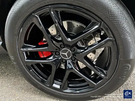 Mercedes-AMG GLE53 블랙유광 휠도색 + 레드 캘리퍼 도색 / 용인 처인구