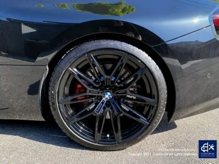 BMW G87 M2 930M 블랙 유광 휠도색 + 레드 캘리퍼 도색 커스텀W에 자주 입고되는 포켓 머신~~! / 용인 처인구