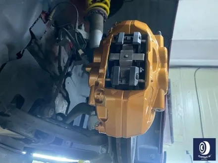 휠 수리 도색 불량 / BMW M4 763M 타 업체 잘못된 휠도색 약품 박리 / 페인트 제거 후, 사틴 블랙 휠 도색 재작업 + 카본 세라믹 골드 캘리퍼 도색 / 용인 처인구