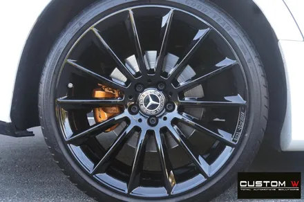 벤츠 신형 CLS 400D 블랙 유광 휠도색, 캘리퍼 도색. / 용인 처인구