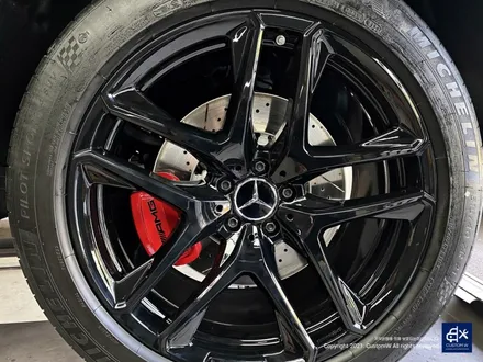 Mercedes-AMG GLE53 블랙유광 휠도색 & 레드 캘리퍼 도색 / 용인 처인구