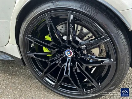 BMW G80 M3 블랙유광 휠도색 + 애시드 그린 캘리퍼 도색 / 용인 처인구