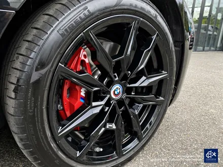 BMW i4 M50 블랙유광 휠도색 & 레드 캘리퍼 도색 / 용인 처인구
