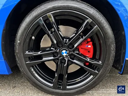 BMW 120i 704M 블랙유광 휠도색 + 레드 캘리퍼 도색 / 용인 처인구