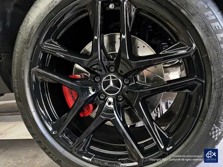 Mercedes-AMG GLE53 블랙유광 휠도색 & 레드 캘리퍼 도색 / 용인 처인구