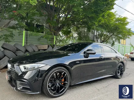 벤츠 CLS53 AMG 블랙+실버 투톤 휠도색 / 카본 세라믹 골드 캘리퍼 도색 / 용인 처인구