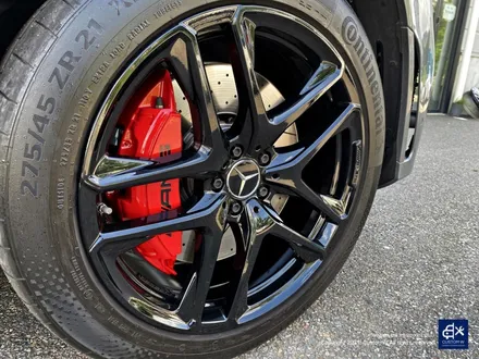 벤츠 GLE53 AMG 쿠페 블랙유광 휠도색 + 레드 캘리퍼 도색 / 용인 처인구