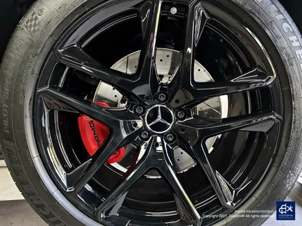 Mercedes-AMG GLE53 블랙유광 휠도색 & 레드 캘리퍼 도색 / 용인 처인구