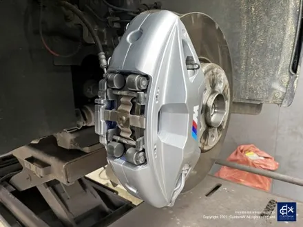 BMW G20 M340i 블랙유광 휠도색 + 실버 캘리퍼 도색 / 용인 처인구