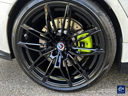 BMW G80 M3 블랙유광 휠도색 + 애시드 그린 캘리퍼 도색 / 용인 처인구