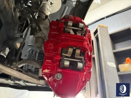 BMW G87 M2 930M 휠 상처 수리 후, 건메탈 그레이 휠도색 + 레드 캘리퍼 도색 / 용인 처인구