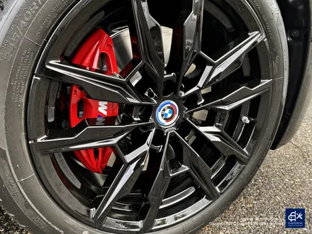 BMW i4 M50 블랙유광 휠도색 + 레드 캘리퍼도색 / 용인 처인구