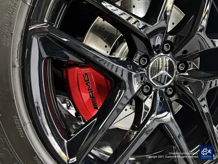 Mercedes-AMG GLE53 블랙유광 휠도색 & 레드 캘리퍼 도색 / 용인 처인구