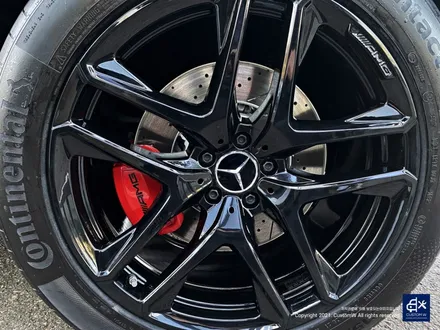 벤츠 신차 GLE53 AMG 블랙유광 휠도색 & 레드 캘리퍼 도색 / 용인 처인구