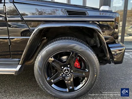 벤츠 G350 G바겐 블랙유광 휠도색 + 레드 캘리퍼 도색 / 용인 처인구