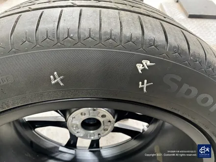 벤츠 GLE53 AMG 블랙 유광 휠도색 + 레드 캘리퍼 도색 / 용인 처인구