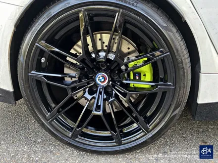 BMW G80 M3 블랙유광 휠도색 + 애시드 그린 캘리퍼 도색 / 용인 처인구