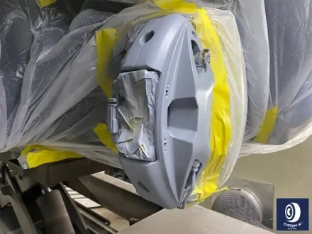 BMW 휠.. 왜 이렇게 만들까... 휠에 장착된 플라스틱 커버는 무슨 의미가 있나? 경량화? 디자인? 신형 740D 신0차 출고 작업 휠 커버 + 휠 블랙 도색 + 캘리퍼  도색 / 용인 처인구
