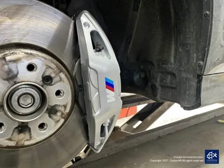 BMW G20 M340i 블랙유광 휠도색 + 실버 캘리퍼 도색 / 용인 처인구
