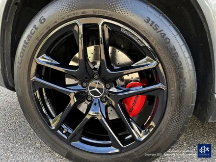 벤츠 GLE53 AMG 쿠페 블랙유광 휠도색 + 레드 캘리퍼 도색 / 용인 처인구