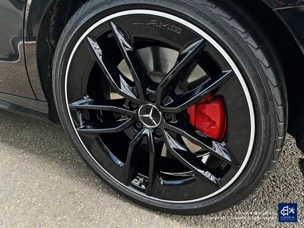 Mercedes-AMG E53 휠수리 후 블랙실버 투톤 휠도색 + 레드 캘리퍼 도색 / 용인 처인구