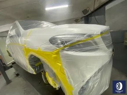 벤츠 GLE63 AMG 휠 도색 불량 재작업 약품 박리 제거 후, 사틴 블랙 + 실버 투톤 휠도색 + 레드 캘리퍼 도색 / 용인 처인구