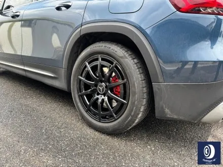 벤츠 GLB35 AMG 하이그로시 블랙 (검정 유광) 휠도색 + 레드 캘리퍼 도색 / 용인 처인구